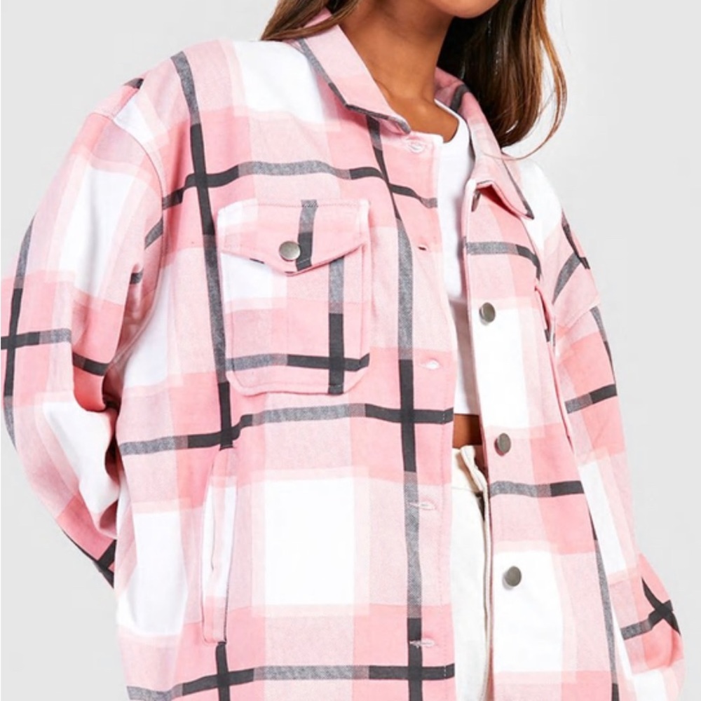 Oversized shacket from boohoo (worn once)